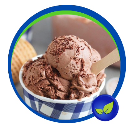 Helados, tortas y postres congelados